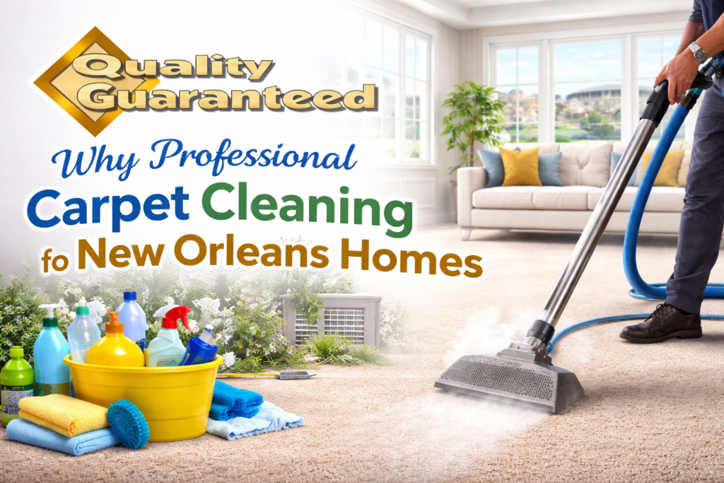 Why Carpet Cleaning Matters for New Orleans Homes