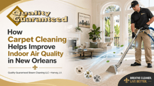 How Carpet Cleaning Helps Improve Indoor Air Quality in New Orleans