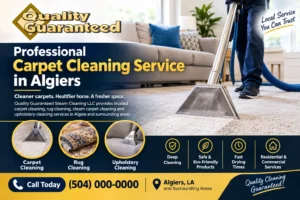 Professional Carpet Cleaning Service in Algiers