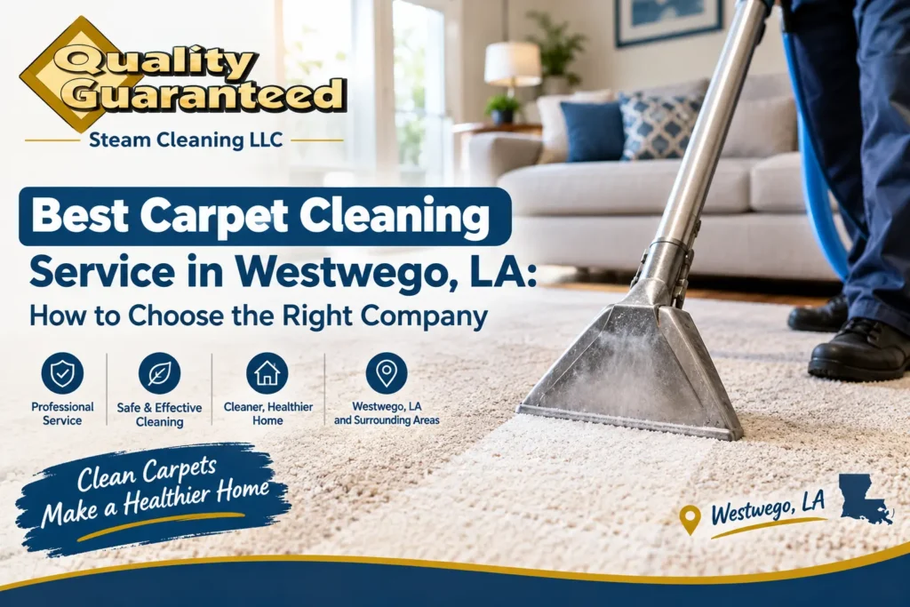 Best Carpet Cleaning Service in Westwego, LA How to Choose the Right Company