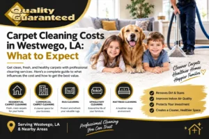 How Much Does Professional Carpet Cleaning Cost in Westwego, LA?