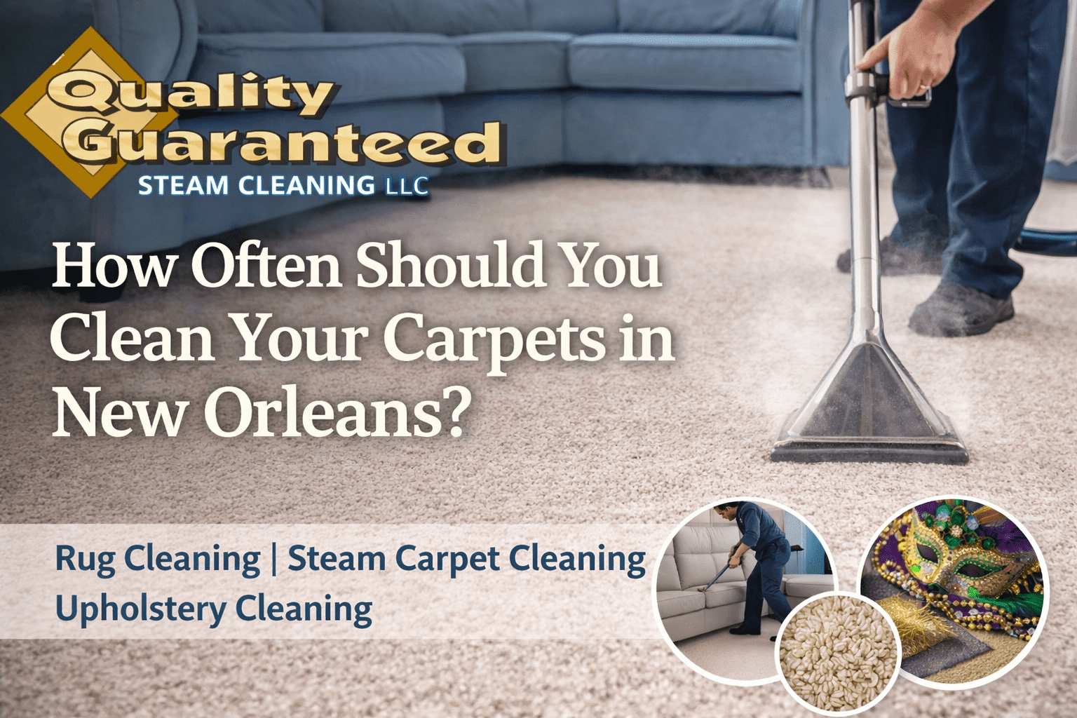 How Often Should You Clean Your Carpets in New Orleans?